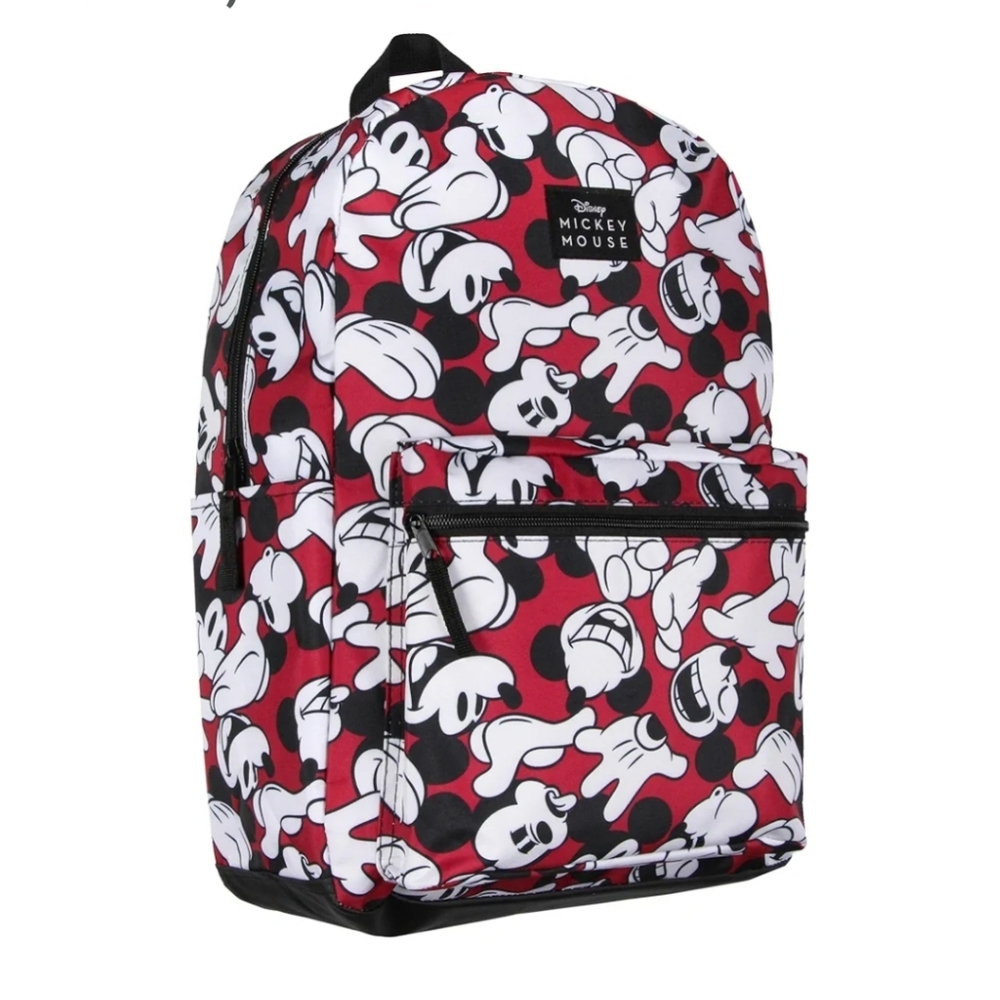 Mickey Mouse Disney Bioworld Black and White Backpack Adults & Teens NWTs